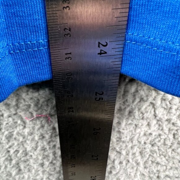 Time and Tru Womens Top Medium‎ 8/10 Blue Pullover Short Sleeve Shirt Lot of 2 - Picture 5 of 11